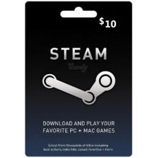 Steam钱包充值卡10美金